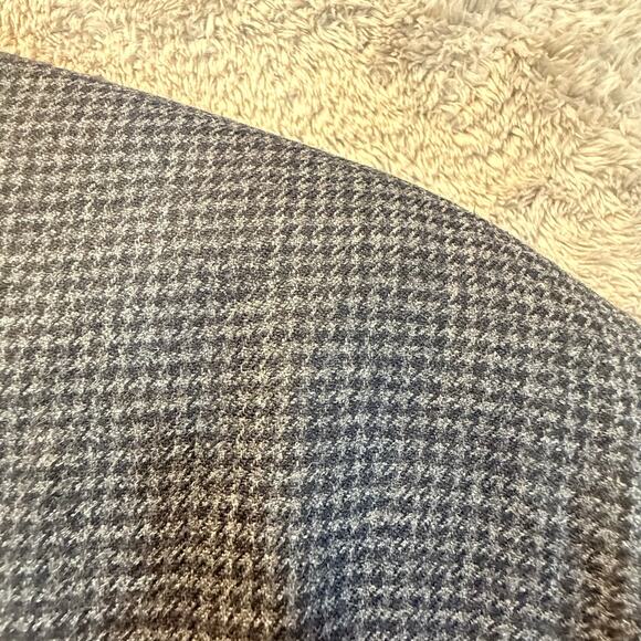 Brooks Brothers Gray Houndstooth Plaid Wool Cashmere Blazer Sport Coat Jacket 46 - Picture 2 of 11